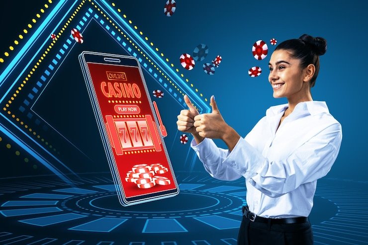 Antarmuka aplikasi erek 95 menampilkan meja blackjack langsung dan menu permainan